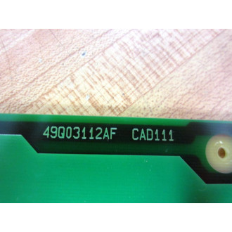 ABB 49Q03112AF Drive Board CAD111 BAS-AAD 81Q03112A A04 - Used