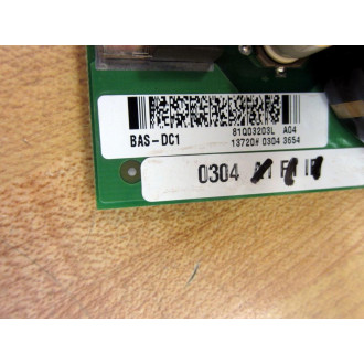 ABB 81Q03203L BAS-DC1 Board - Used