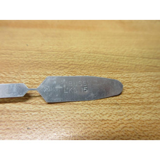 Buss LKS-15 Bussmann Fuse Link Cross Ref 4XK01 (Pack of 3) - New No Box