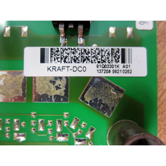 ABB 49Q03301AC Circuit Board CAD-646 KRAFT-DCO  81Q03301KA01 - Used