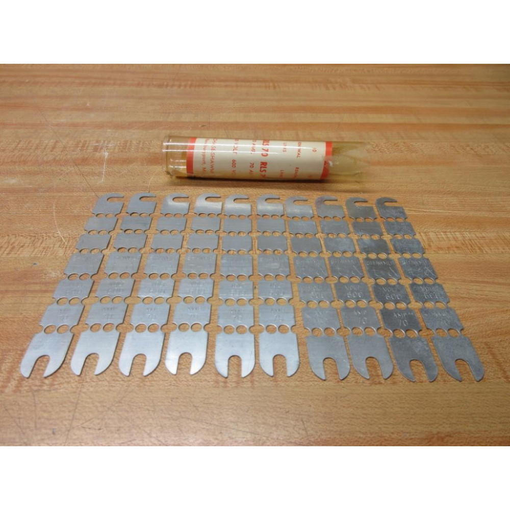 Gould Shawmut Ferraz RLS-70 Mersen Chase Fuse Link RLS70 (Pack of 10)