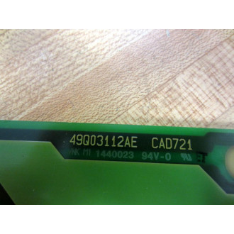 ABB 49Q03112AE Circuit Board CAD721 BAS-BAD 81Q03112B A04 - Used
