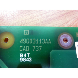 ABB 81Q03113A BAS-ECB Drive Board 49Q03113AA CAD737 - Used