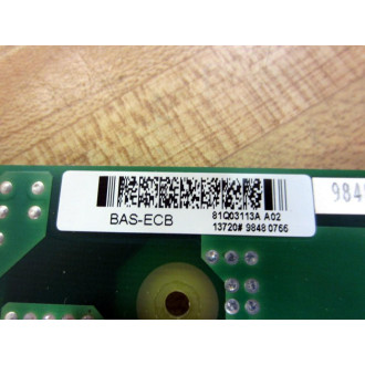 ABB 81Q03113A BAS-ECB Drive Board 49Q03113AA CAD737 - Used