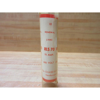 Gould Shawmut Ferraz RLS-70 Mersen Chase Fuse Link RLS70 (Pack of 10)
