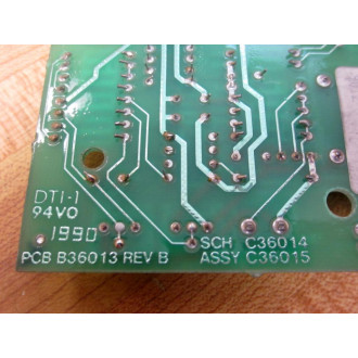 Saftronics B36013 PCB Assy  C36014  C36015 BWC36015 - New No Box
