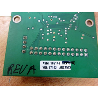 109346 Circuit Board Assy 109144 - Used