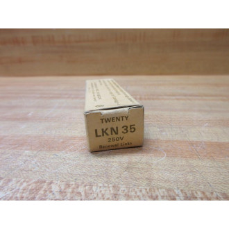 Buss LKN-35 Bussmann Fuse Link Cross Ref 1CL34 (Pack of 20)