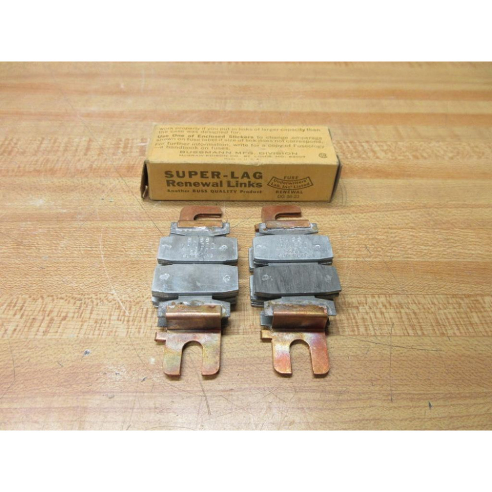 Buss LKN-600 Bussmann Fuse Link Cross Ref 1DD86 (Pack of 2)
