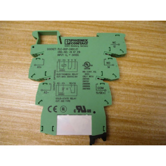 Phoenix Contact PLC-BSP-24DC21 Terminal Block 2961121 (Pack of 2) - New No Box