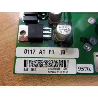 ABB 49Q03203AF BAS-DC0 Board CAD110  49Q03203AF 81Q03203K A03 - Used