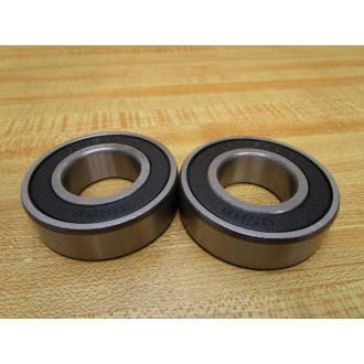 6205RS C3 Ball Bearing 6205RSC3 (Pack of 2) - New No Box