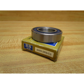 RB Tech 6005-2RSC3 RBI Ball Bearing 60052RSC3 (Pack of 2)