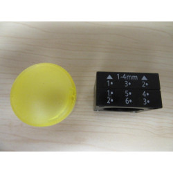 Siemens 3SB3 244-6AA30 Yellow 3SB32446AA30 wBase