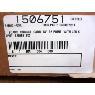 General Electric IC600BF921 Output Board IC600BF921K wFace Plate
