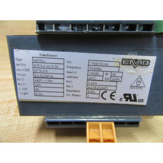 EMB 770250104 Transformer MTT0,1 - Used