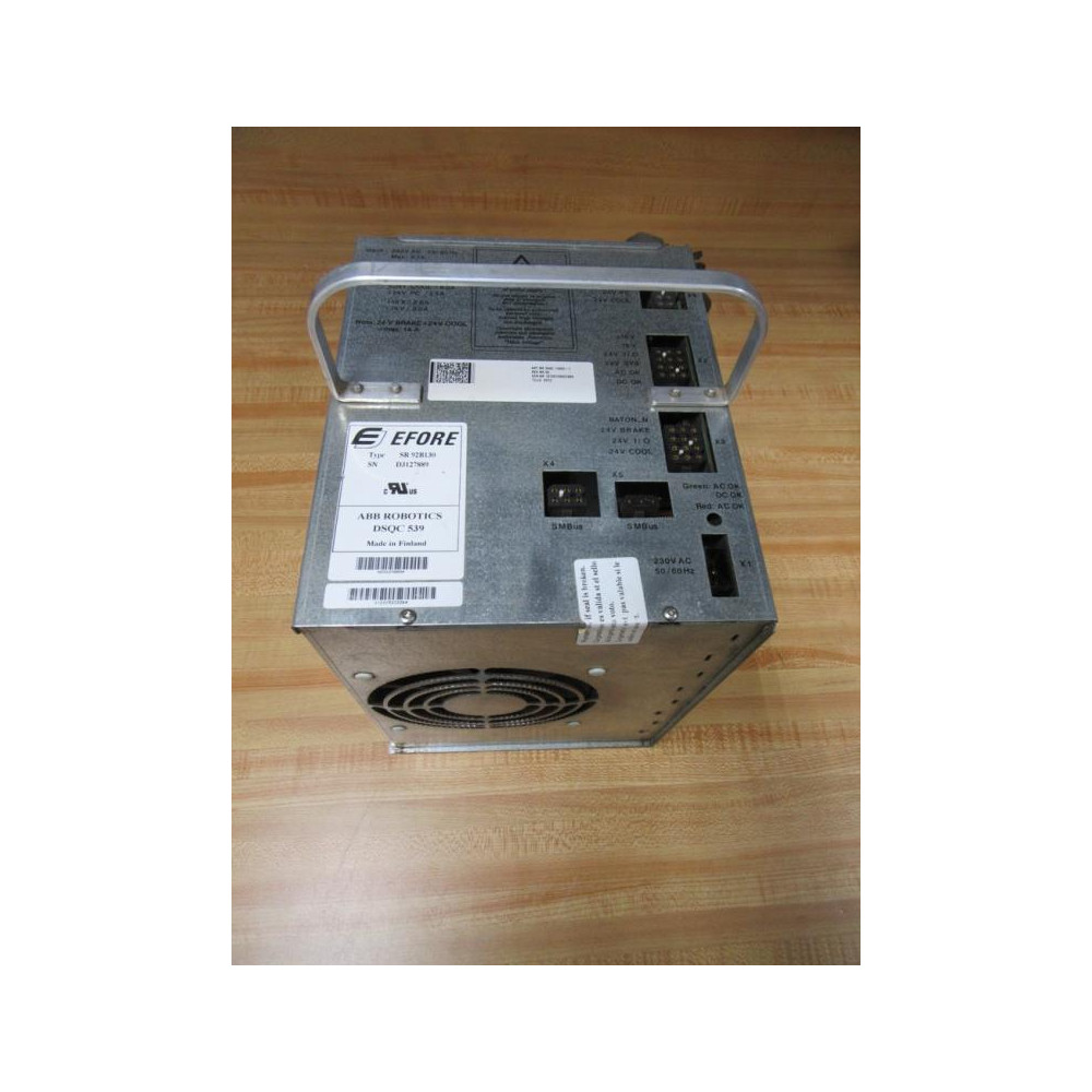 ABB Robotics 3HAC 14265-1 Power Supply SR 92B130 Rev 00 - Used
