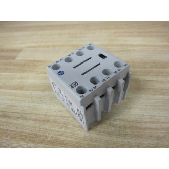 Allen Bradley 100-FA40 Contact Block 100FA40 Ser B - Used