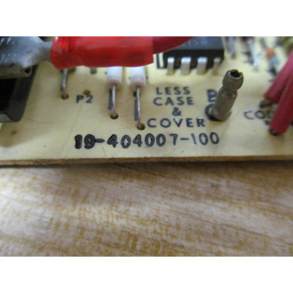 Fenwal 19-404007-100 Circuit Board 19404007100 - Used