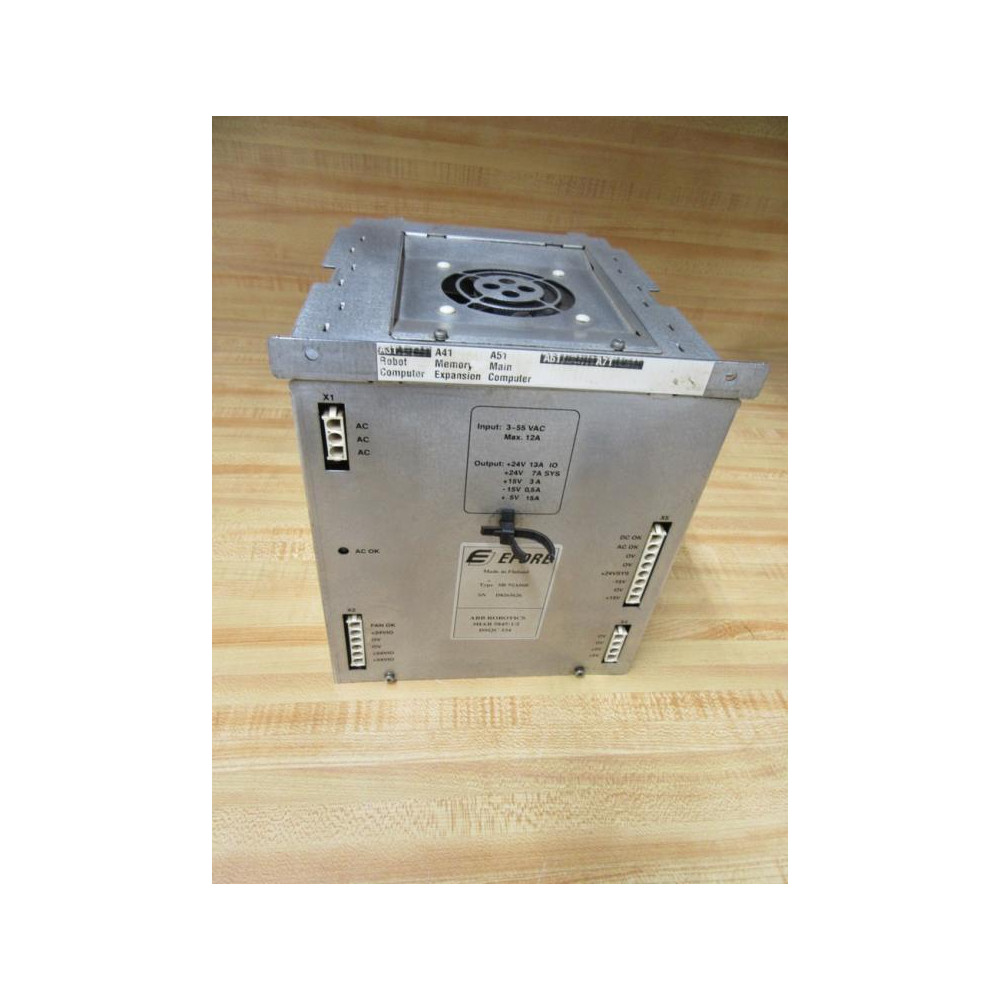 ABB Robotics 3HAB 5845-12 Efore Power Supply SR 92A060 - Used ABB Robotics 3HAB 5845-12 Efore Power Supply SR 92A060 - Used
