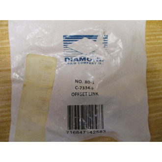Diamond Chain Company C-7334-P Chain Link 80-1 (Pack of 4)