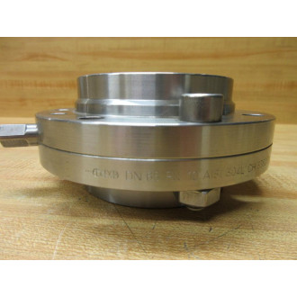 Kieselmann DN65 PN10 AISI 304L CH 336230 Butterfly Valve WO Handle - New No Box