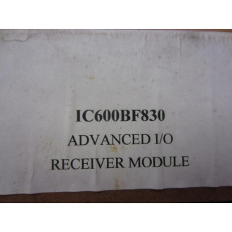 GEFanuc IC600BF830L IO RCVR Module
