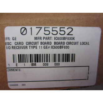 GEFanuc IC600BF830L IO RCVR Module