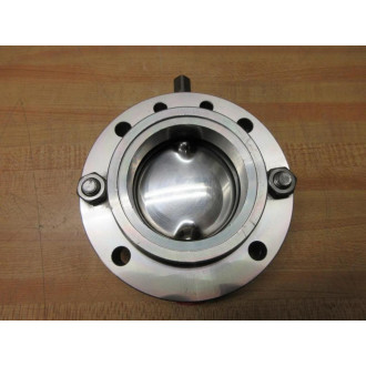 Kieselmann DN65 PN10 AISI 304L CH 336230 Butterfly Valve WO Handle - New No Box