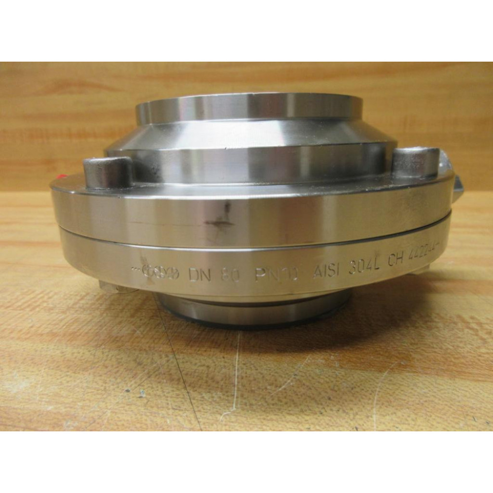 Kieselmann Adapter Kieselmann DN80 PN10 AISI 304L CH442244 Butterfly Valve WO Handle - New ...