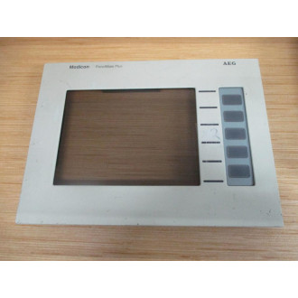 AEG 63-00155-01 Modicon PanelMate Plus Front Panel 91-00798-00 - Used