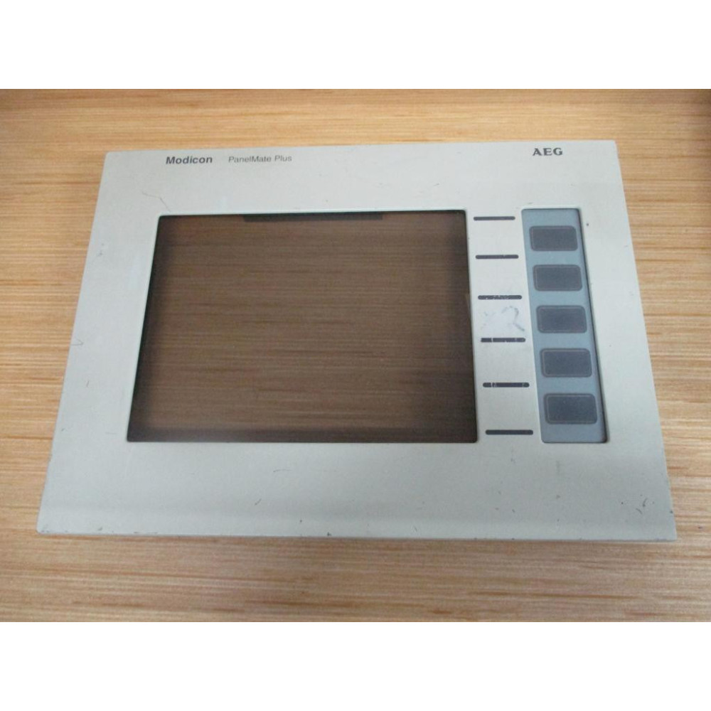 AEG 63-00155-01 Modicon PanelMate Plus Front Panel 91-00798-00 - Used