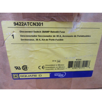 Square D 9422ATCN301 Disconnect Switch