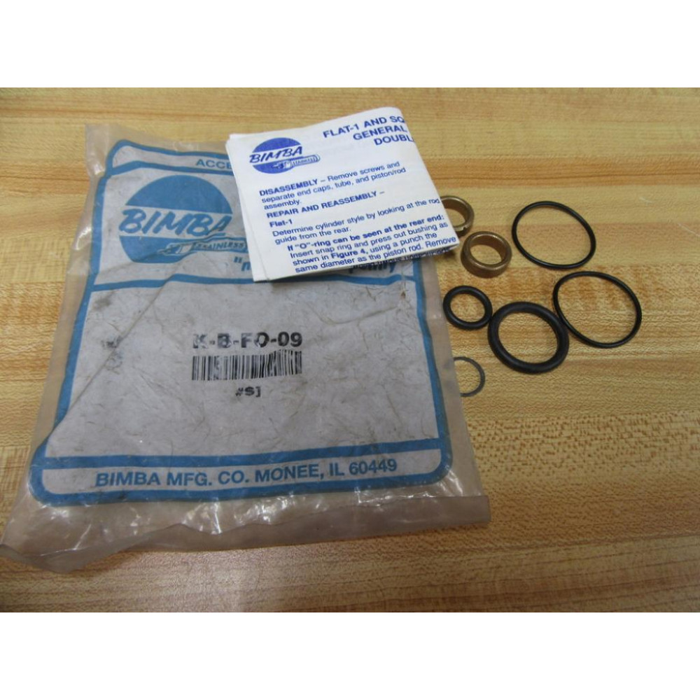 Bimba K-B-FO-09 Cylinder Repair Kit KBFO09