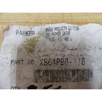 Parker XS64PB8-18 Male Branch Tee XS64PB818 (Pack of 3) - New No Box