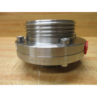 Kieselmann DN50 PN16 AISI 304L CH772519 Butterfly Valve - New No Box