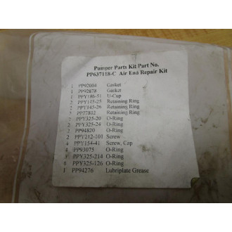 PP637118-C Pumper Parts Kit PP637118C