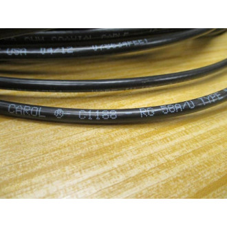 Carol C1188 RG-58AU Coaxial Cable C1188RG58AU Approx. 100' - New No Box