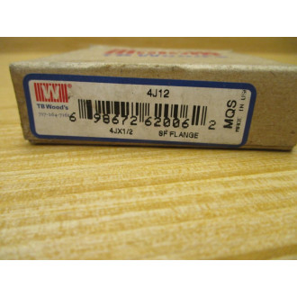 TB Wood's 4JX12 Flange 4J12 (Pack of 2)