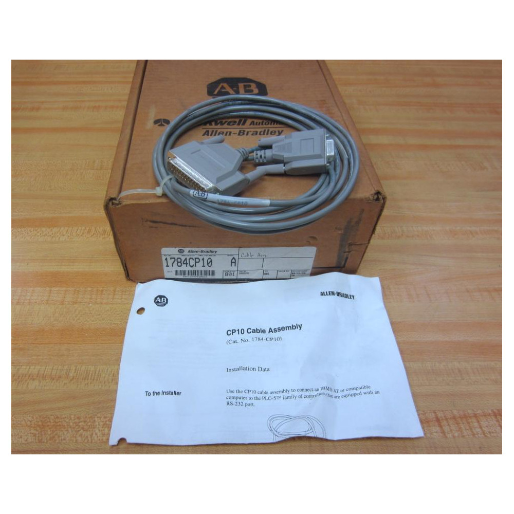Allen Bradley 1784-CP10 PLC5 Communication Cable 1784CP10 96825901