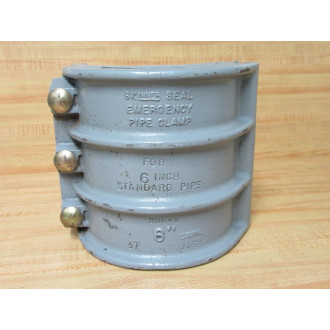 Skinner Seal E6B Pipe Clamp 6" P18H 80049 - New No Box