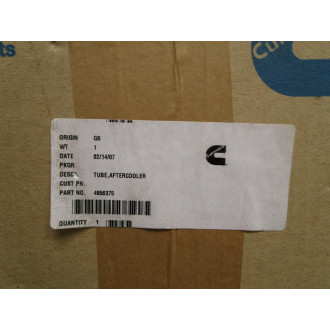 Cummins 4956375 Tube Aftercooler