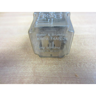 Potter & Brumfield KRPA-14AN-24V AC Relay KRPA-14AN-24 Tested - Used