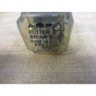 Potter & Brumfield KRP-11AN-120V Relay KRP11AN120 - Used