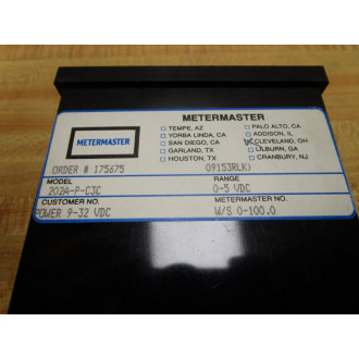 Newport 202A-P-C3C Metermaster 202APC3C - New No Box