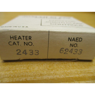 Joslyn Clark 2433 Sylvania Overload Relay Heater Element 62433