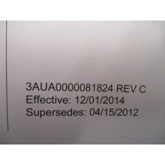 ABB ACH550 Manual - Used