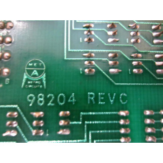 Moog 99285 IO Isolator Board H99285 98204 Rev.C - Used