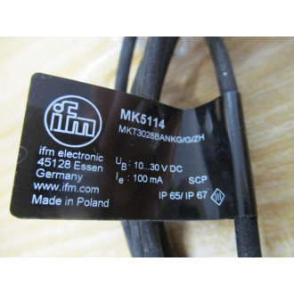 IFM Efector MKT3028BANKGGZH T-Slot Cylinder Sensor MK5114 - New No Box