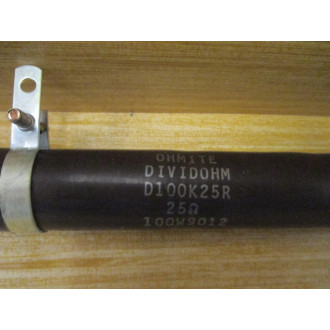 Ohmite D100K25R Resistor 25Ohm 100W